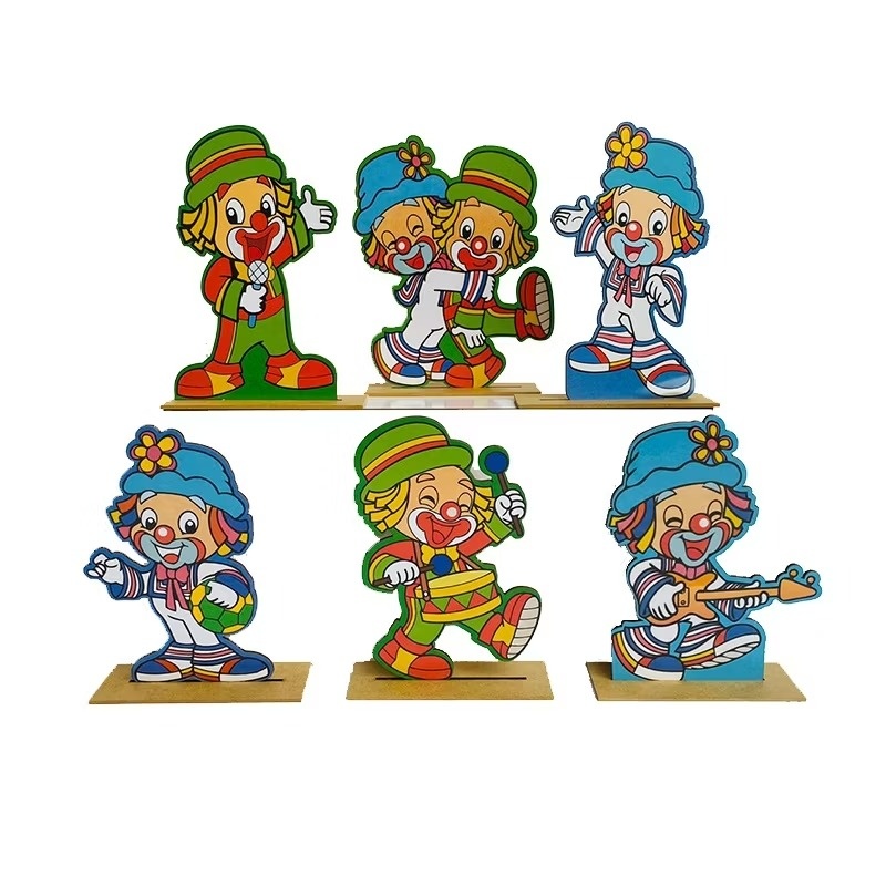 Patati Patatá - Kit 6 Displays de Mesa - Cuca Maluca Festas