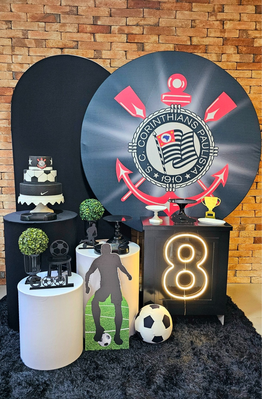Corinthians - Kit Ouro - Cuca Maluca Festas