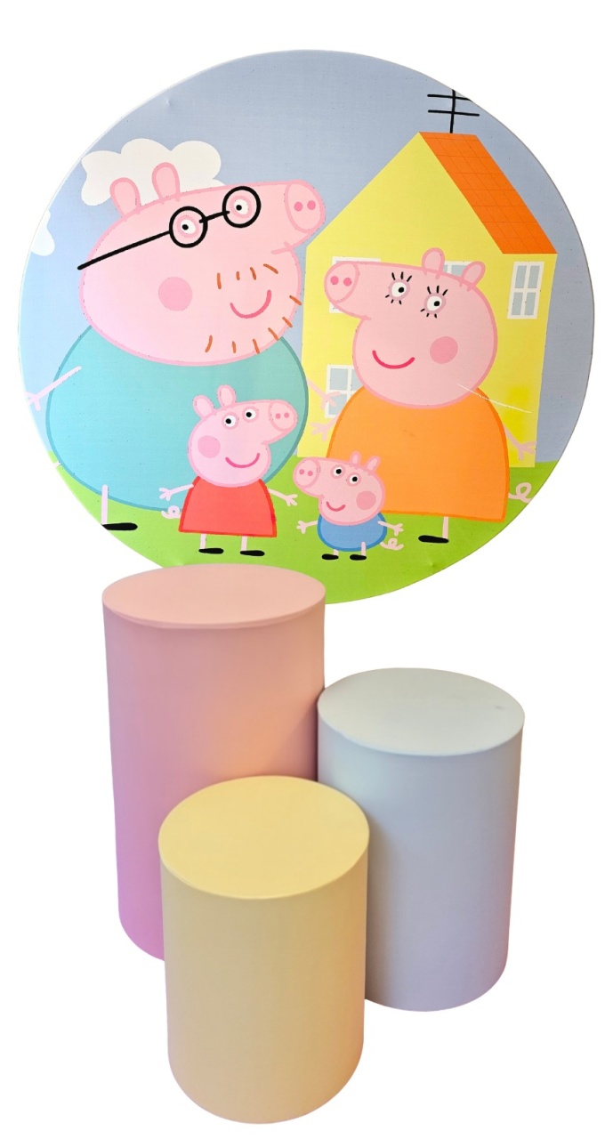 Peppa Pig - Kit de Capas - Cuca Maluca Festas