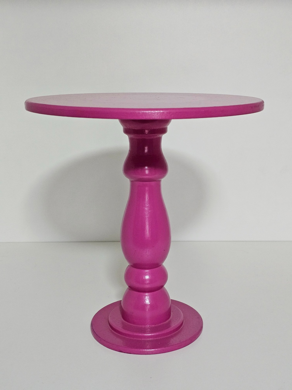 Boleira Alta Mdf Pink - Cuca Maluca Festas