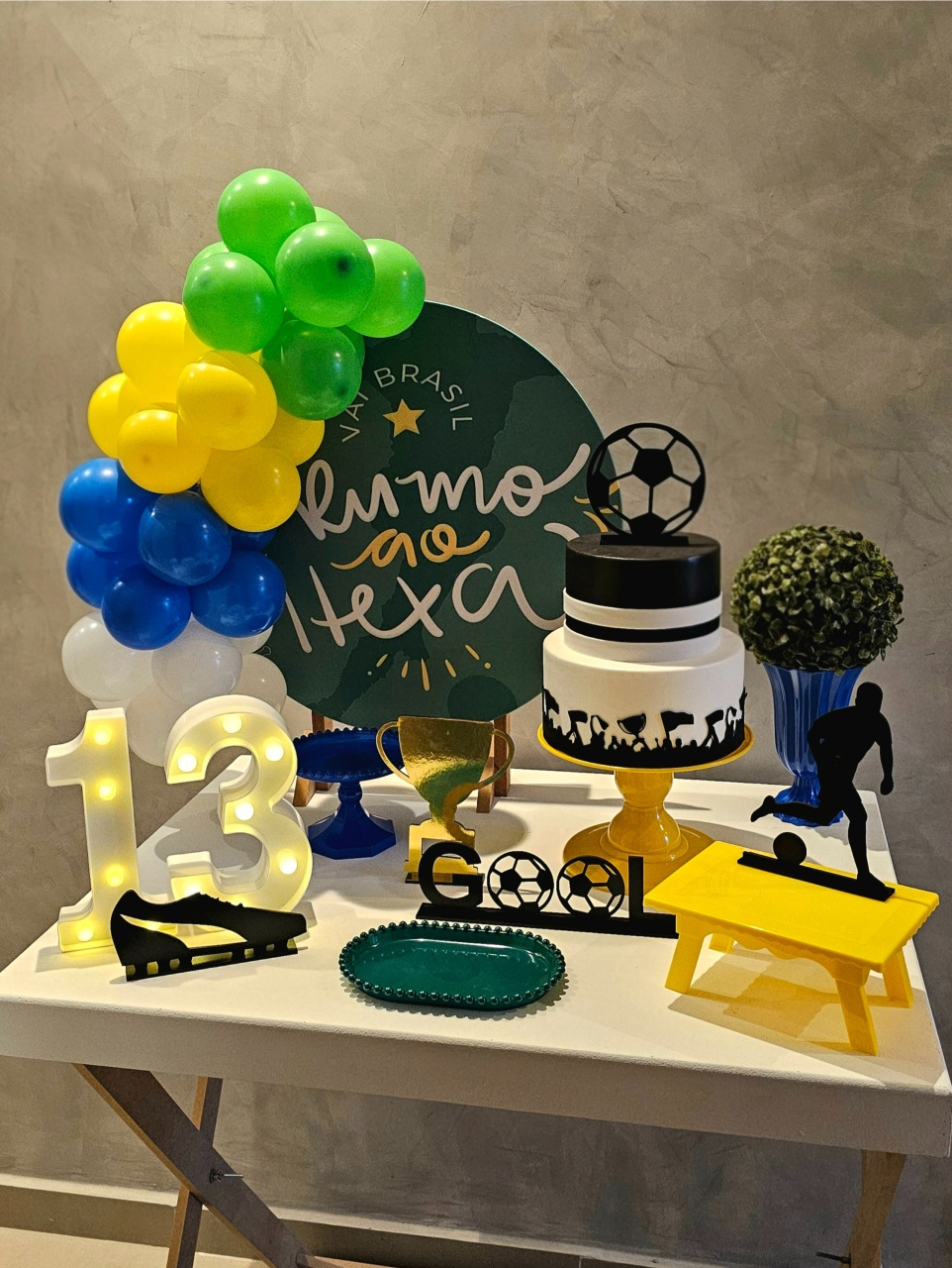 Brasil Copa Do Mundo - Mini Kit 2 - Cuca Maluca Festas