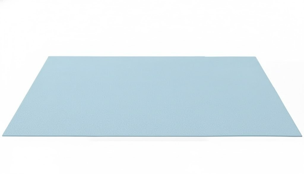 Tapete Lona 200X155 Azul Bebê  - Cuca Maluca Festas