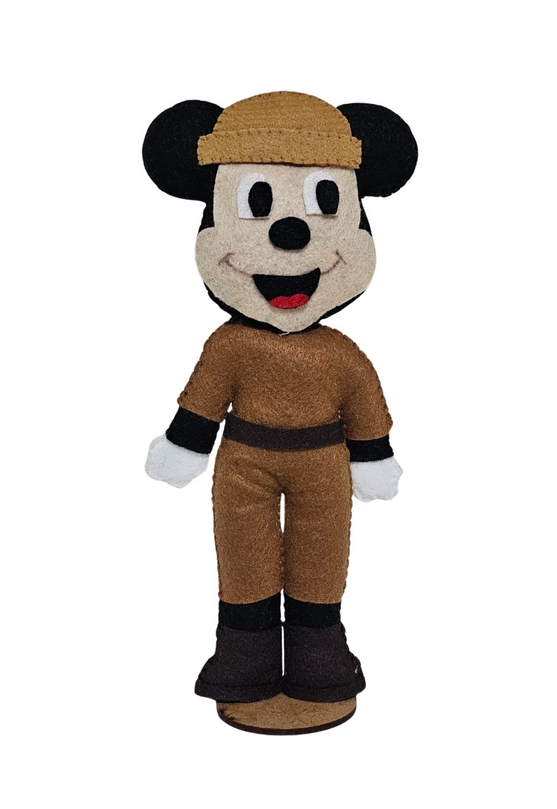 Mickey Safari - Feltro  - Cuca Maluca Festas