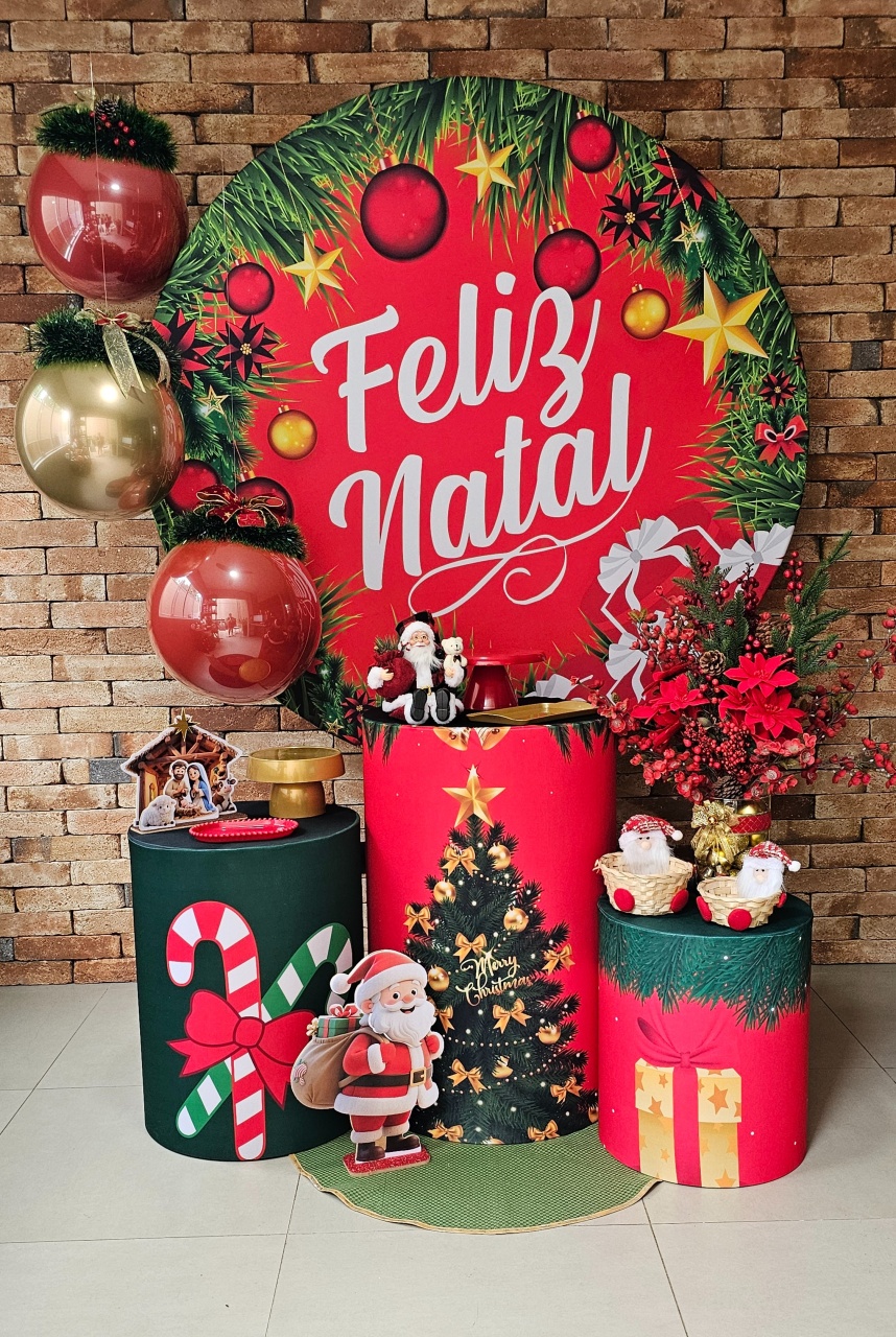 Natal - Kit 3 Bronze - Cuca Maluca Festas