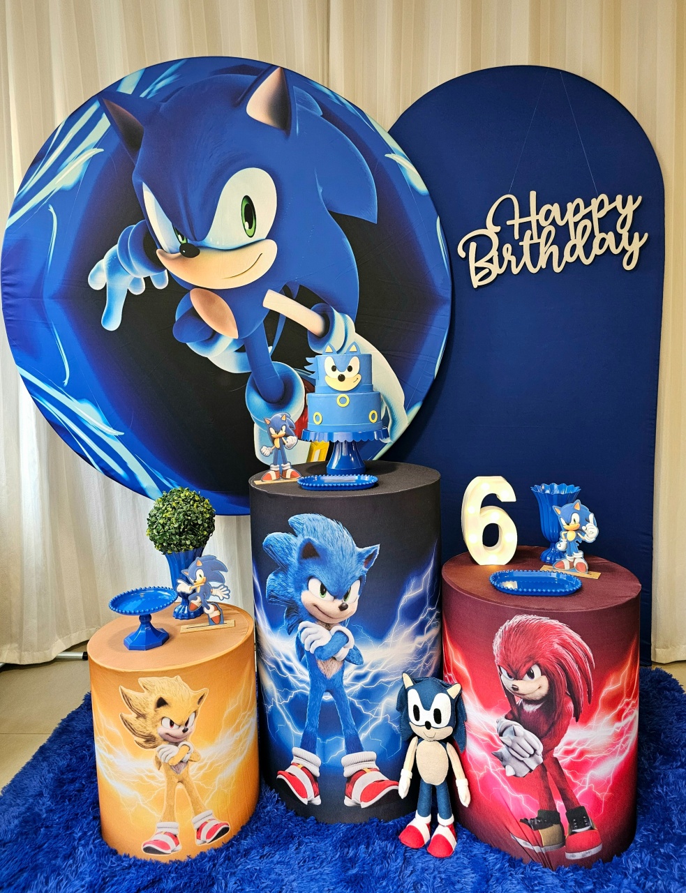 Sonic - Kit Prata - Cuca Maluca Festas