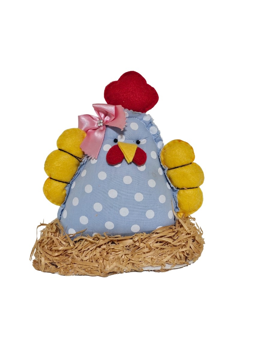 Fazendinha (Galinha) - Feltro  - Cuca Maluca Festas