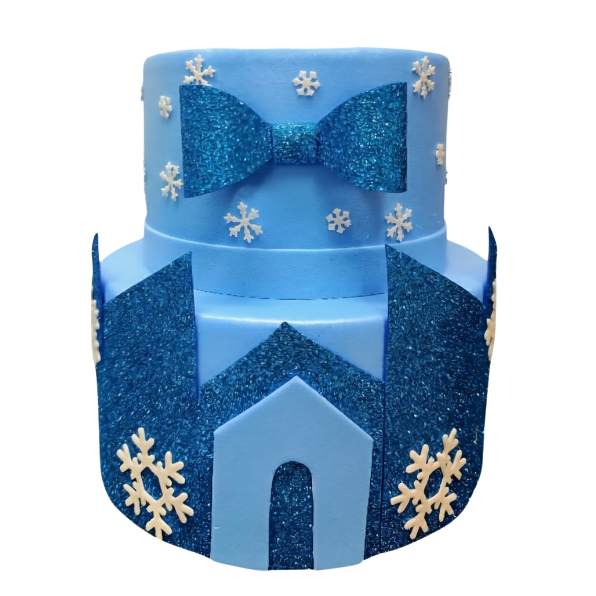 Bolo Fake Frozen  - Cuca Maluca Festas