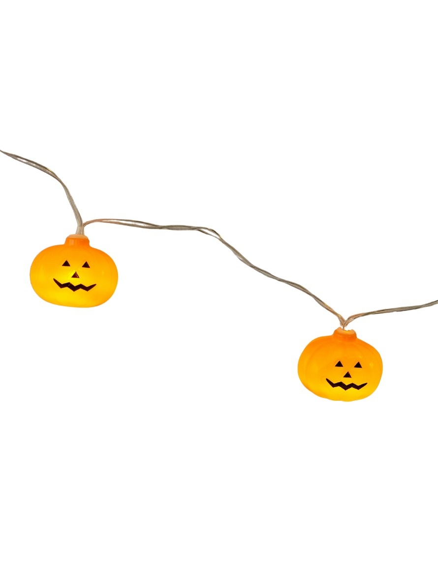 Varal Led de Abóboras (Halloween) - Cuca Maluca Festas