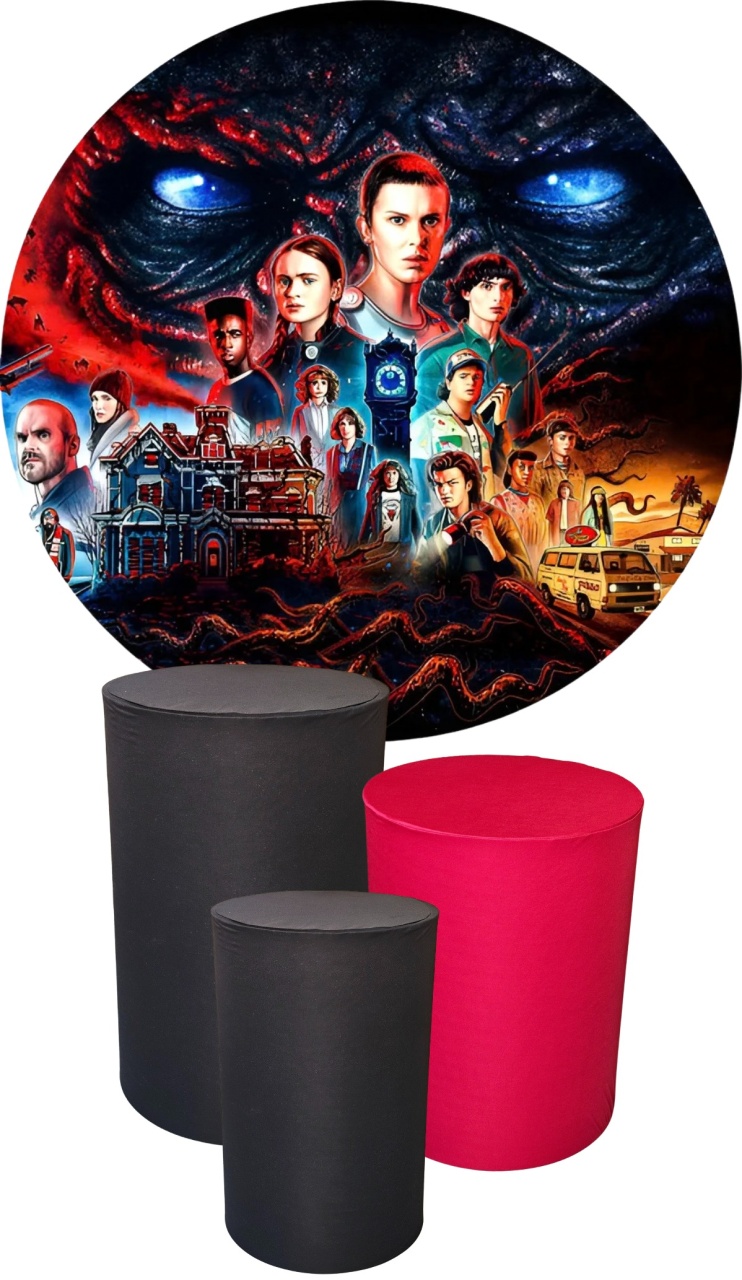 Stranger Things - Kit de Capas - Cuca Maluca Festas