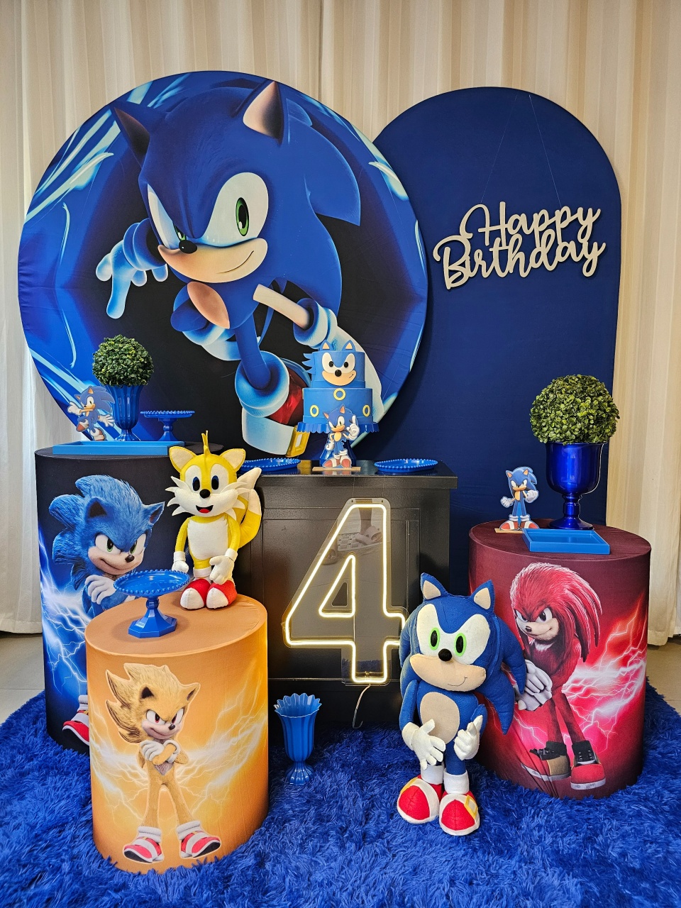 Sonic - Kit Ouro - Cuca Maluca Festas