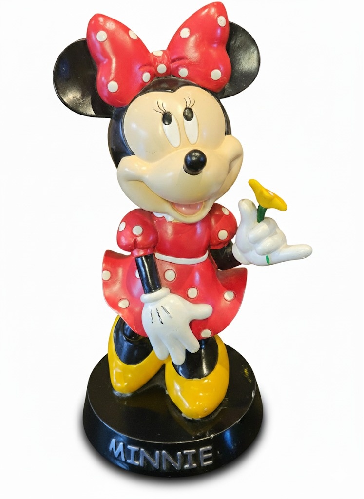 Minnie - Estatueta Cerâmica  - Cuca Maluca Festas