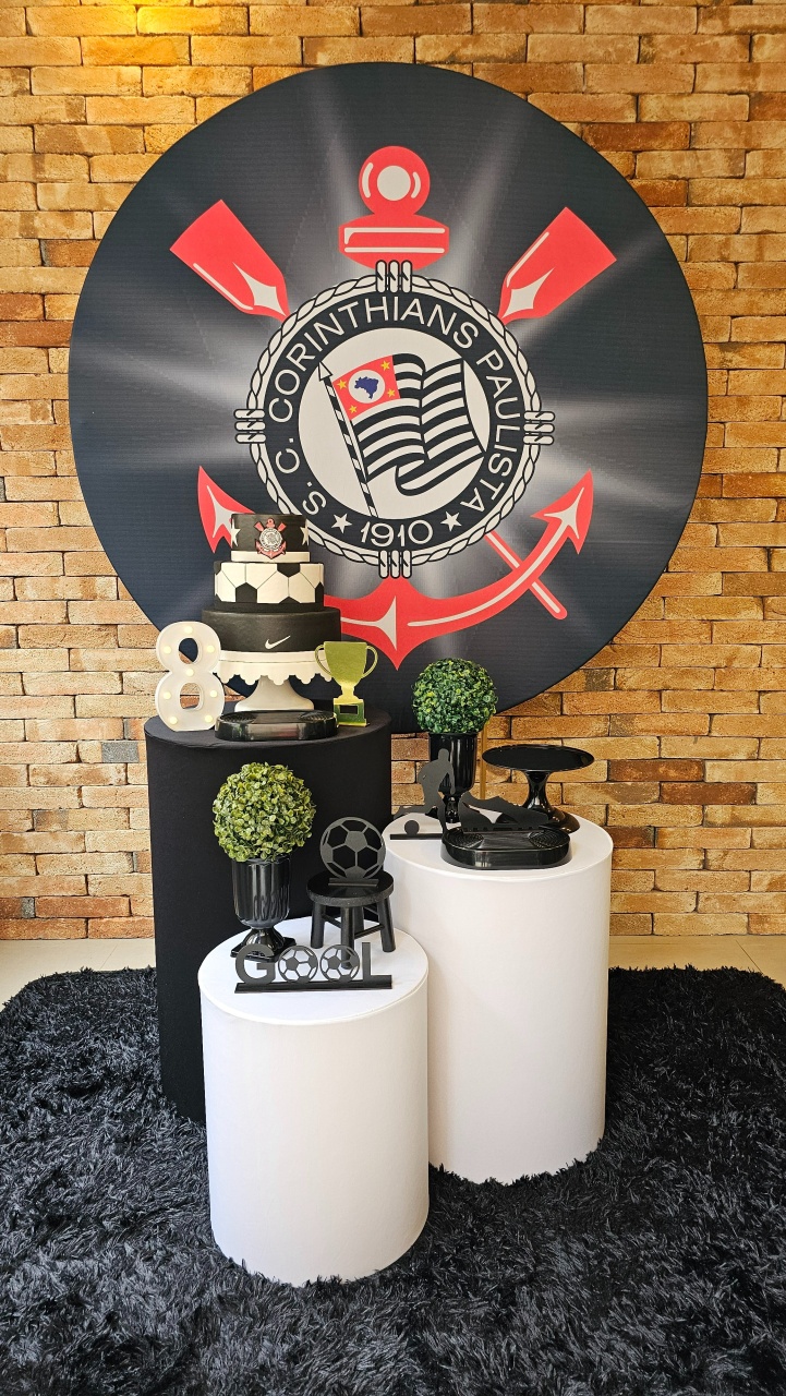 Corinthians - Kit Bronze - Cuca Maluca Festas