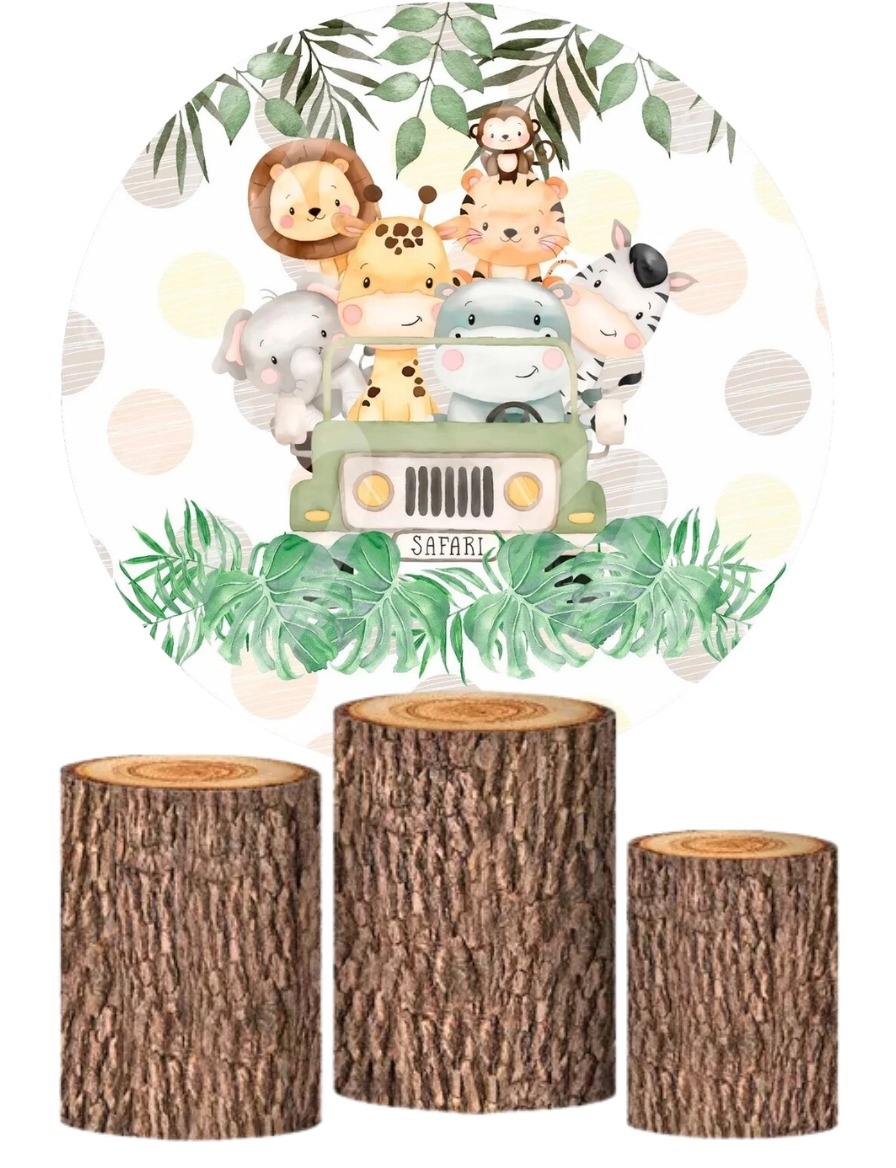 Safari - Kit de Capas - Cuca Maluca Festas
