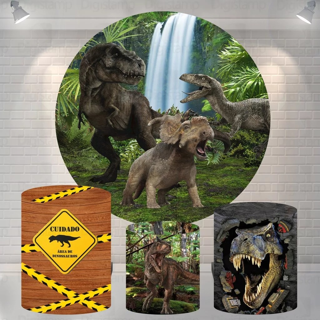 Dinossauros - Kit de Capas - Cuca Maluca Festas