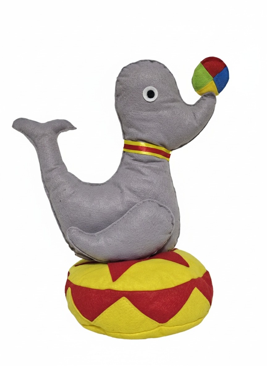 Circo (Foca) - Feltro - Cuca Maluca Festas