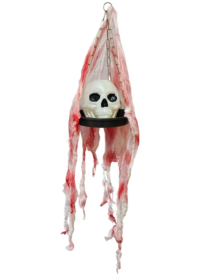 Caveira Na Bandeja (Halloween) - Cuca Maluca Festas