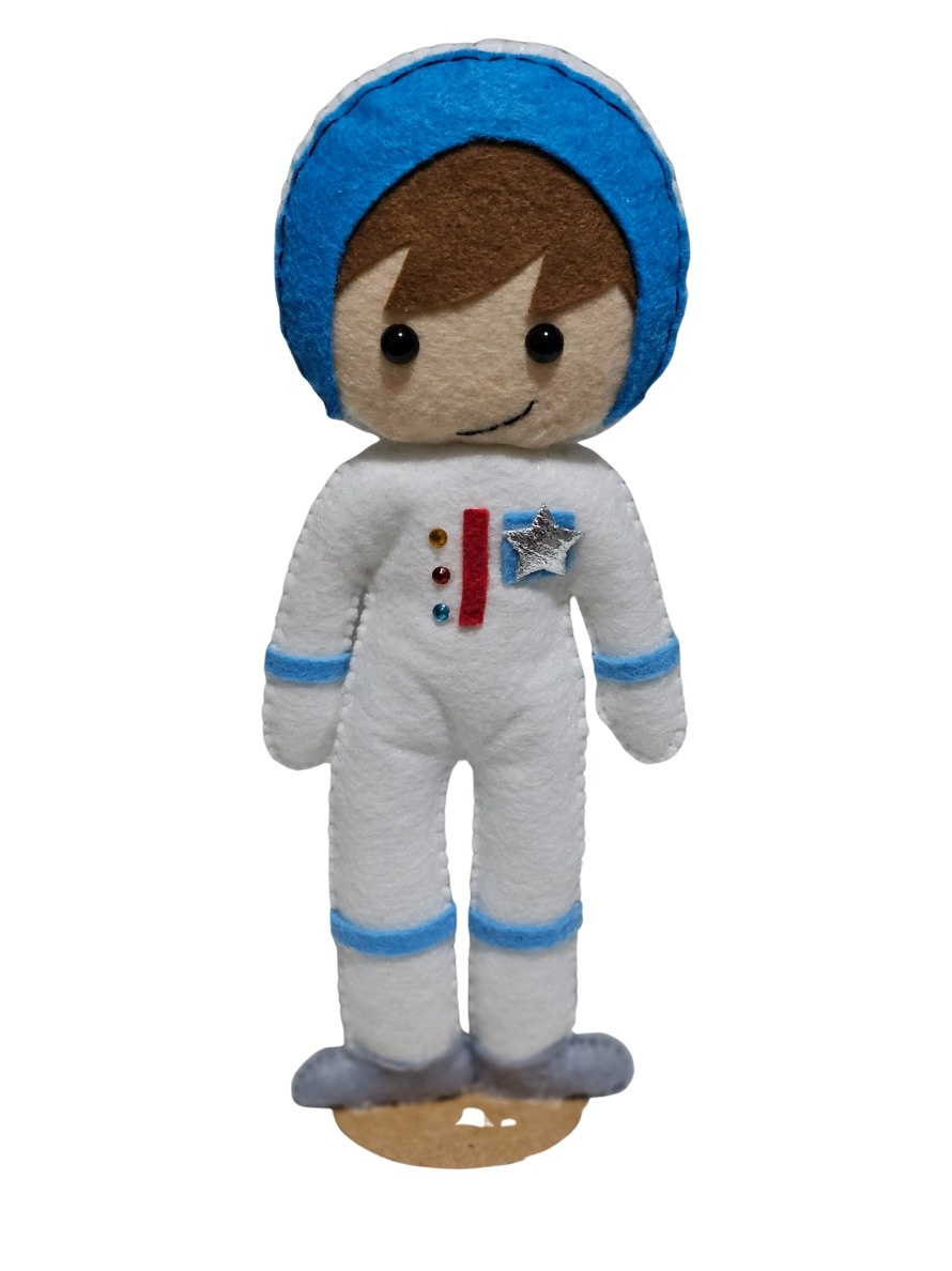 Astronauta - Feltro  - Cuca Maluca Festas
