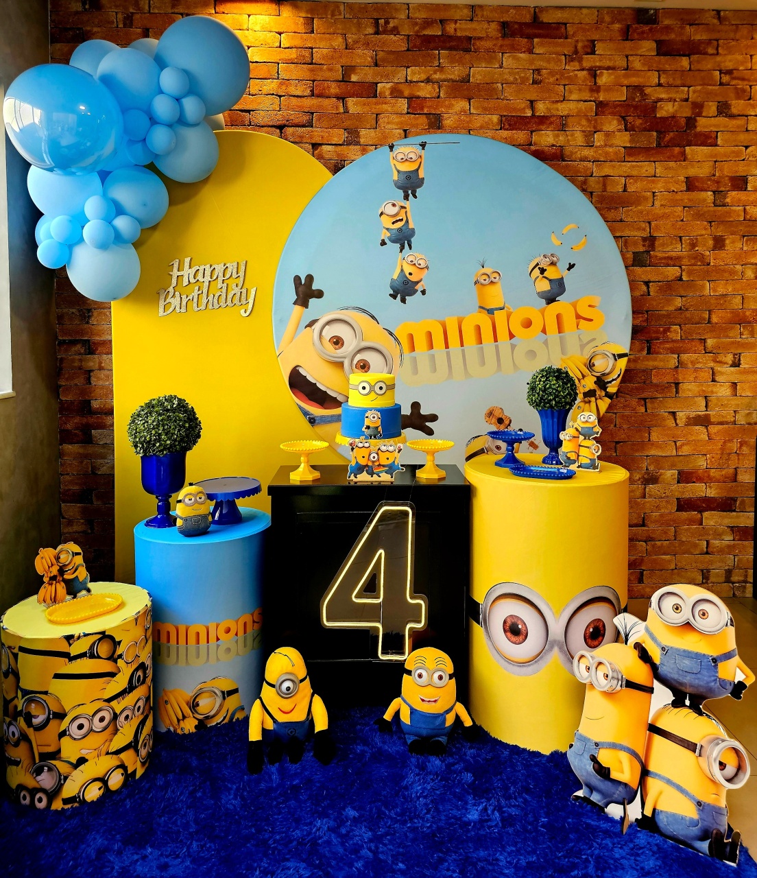 Minions - Kit Ouro - Cuca Maluca Festas