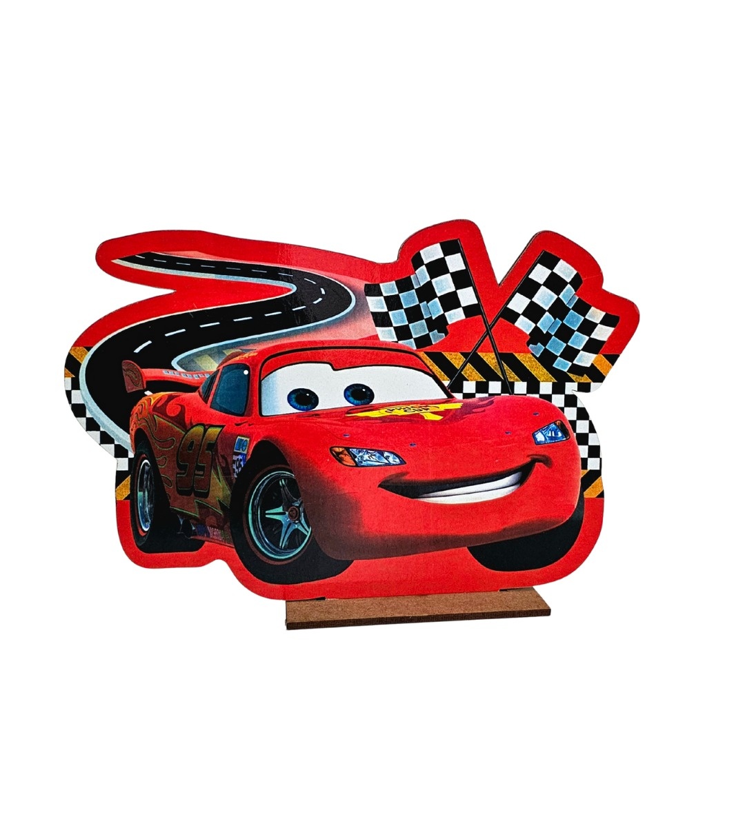 Carros Disney (Mcqueen) - Display de Mesa - Cuca Maluca Festas