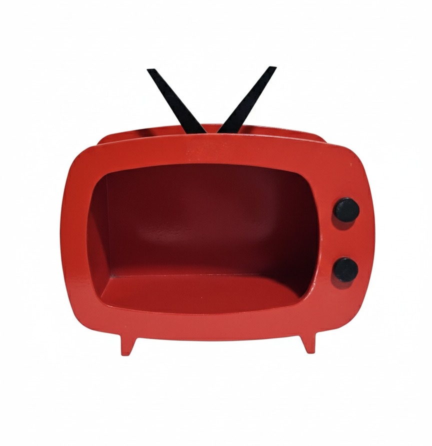Tv Mdf Vermelha - Cuca Maluca Festas