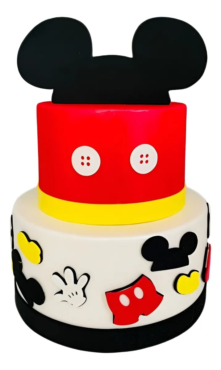 Bolo Fake Mickey  - Cuca Maluca Festas