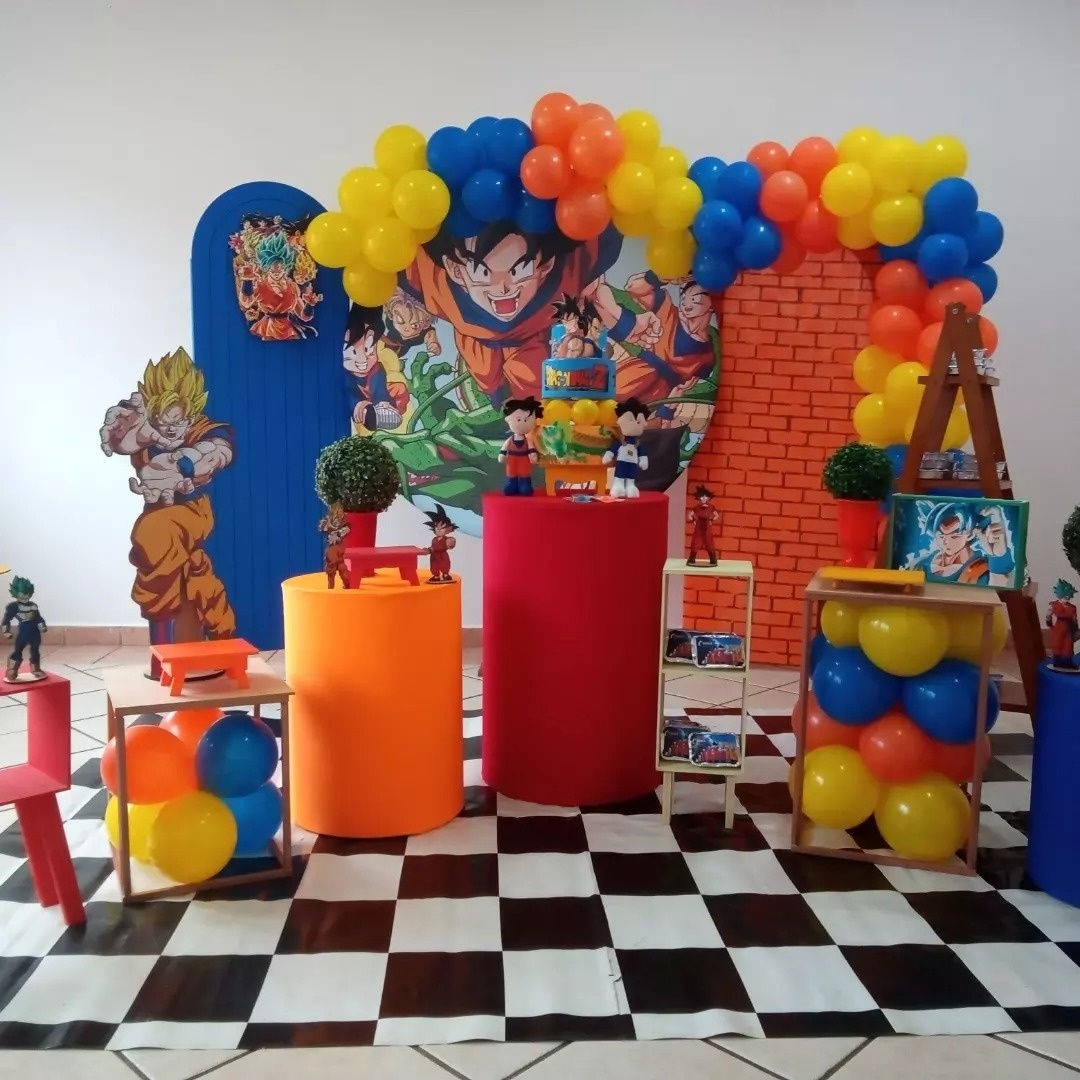 Dragon Ball 02 - a Bela e a Fera Locação de decorações e brinquedos