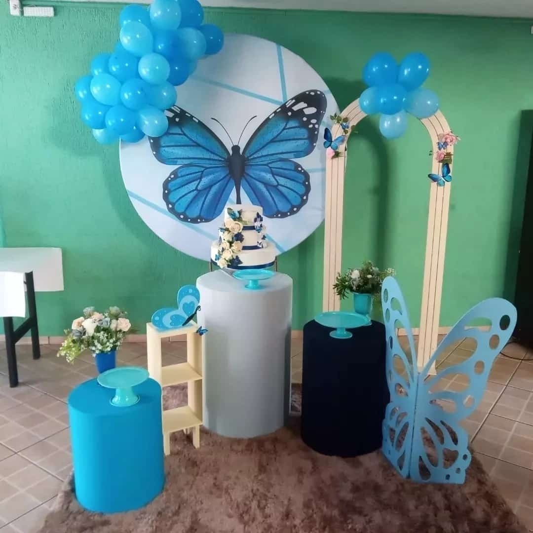 Borboletas 04 - a Bela e a Fera Locação de decorações e brinquedos