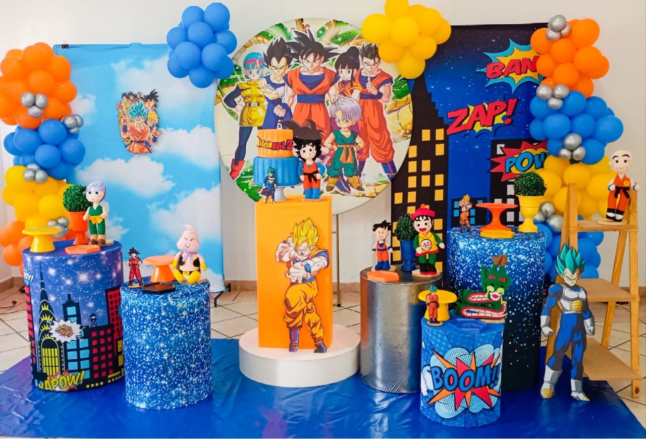 Dragon Ball 01 - a Bela e a Fera Locação de decorações e brinquedos