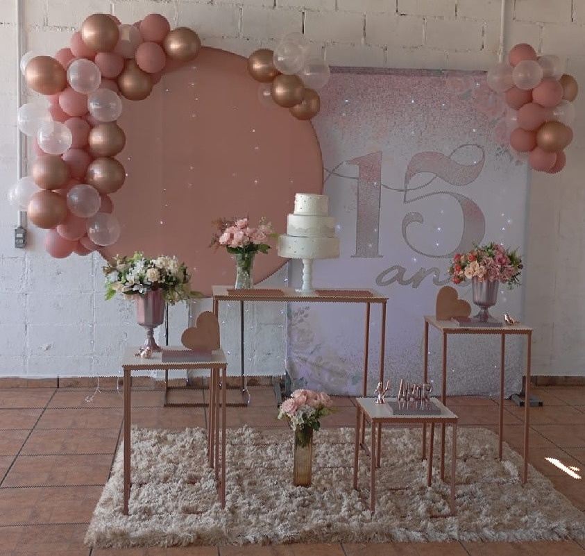 15 Anos 02 - a Bela e a Fera Locação de decorações e brinquedos