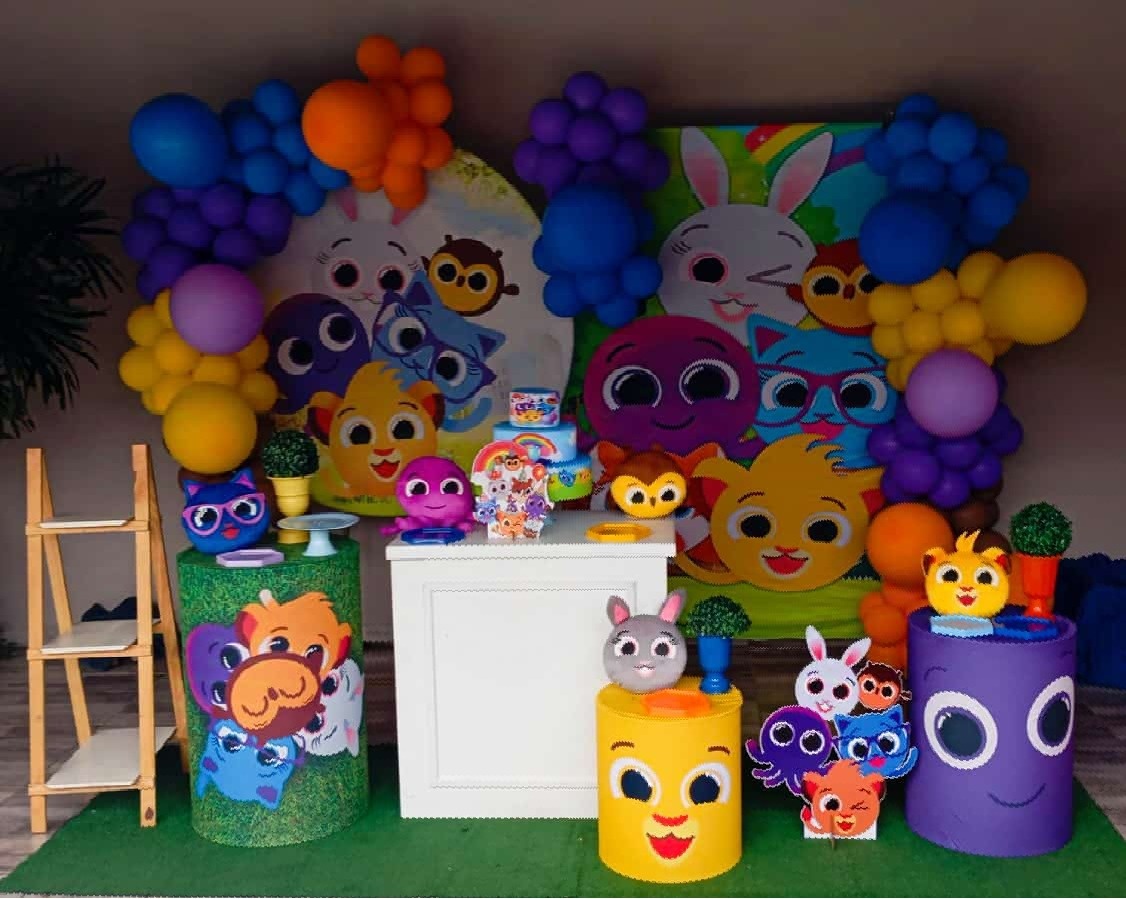 Bolofofo (Menino) 01 - a Bela e a Fera Locação de decorações e brinquedos