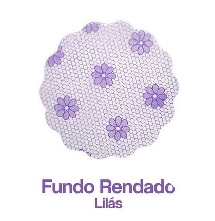 Rendinha de Doces Lilás G - Yolay decorações