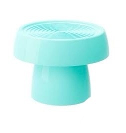 Boleira Cogumelo Azul Candy - Yolay decorações