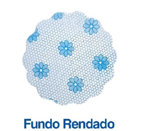 Rendinha de Doces Azul Royal G - Yolay decorações