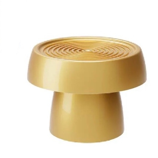 Boleira Cogumelo Dourada - Yolay decorações