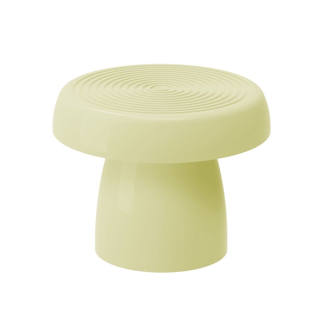 Boleira Cogumelo Amarelo Candy  - Yolay decorações
