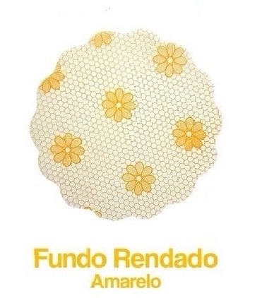 Rendinha de Doces Amarelo P - Yolay decorações