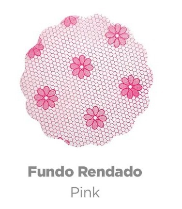 Rendinha de Doces Pink G - Yolay decorações