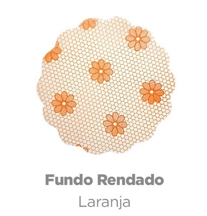 Rendinha de Doces Alaranjados G - Yolay decorações