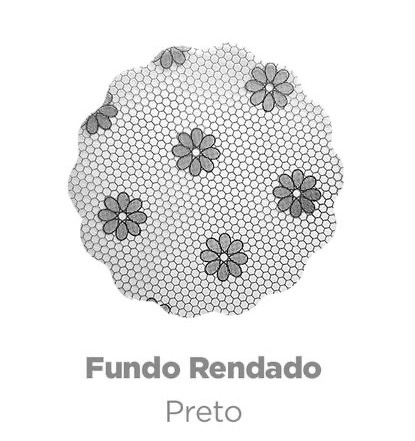 Rendinha de Doces Preto G - Yolay decorações