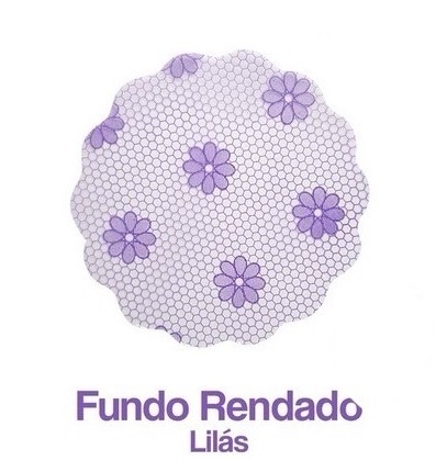 Rendinha de Doces Lilás P - Yolay decorações