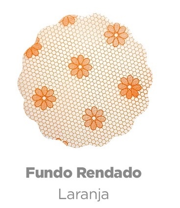 Rendinha de Doces Laranja P - Yolay decorações