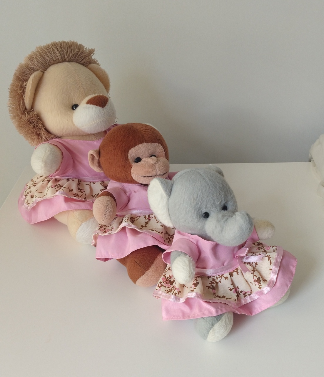 Urso Safari Com Roupa Trio - ANGEL FESTAS 