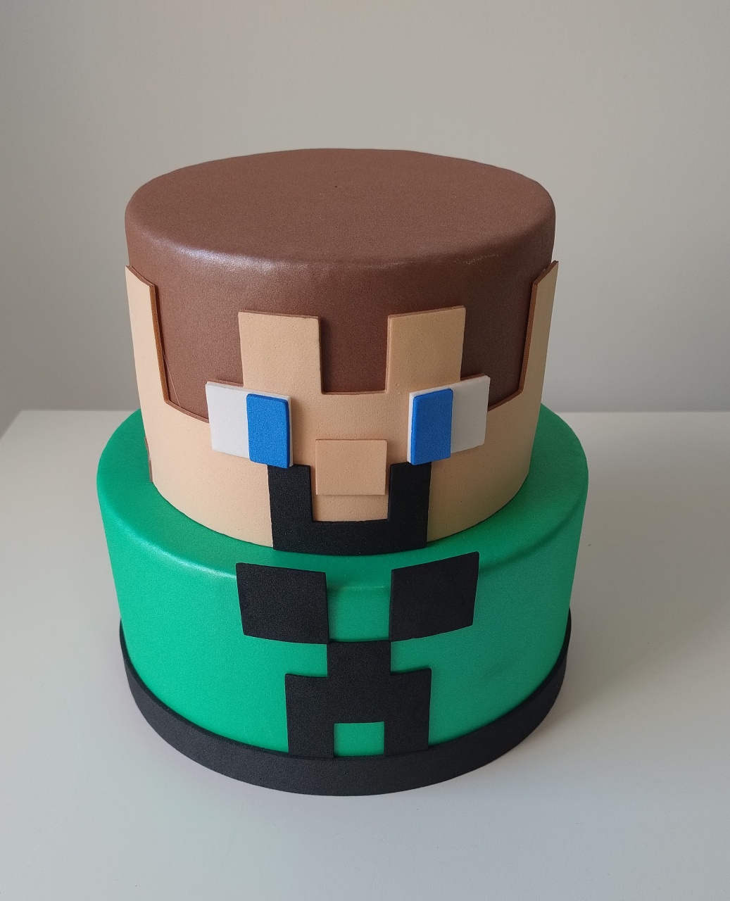 Bolo Fake Minecraft  - ANGEL FESTAS 