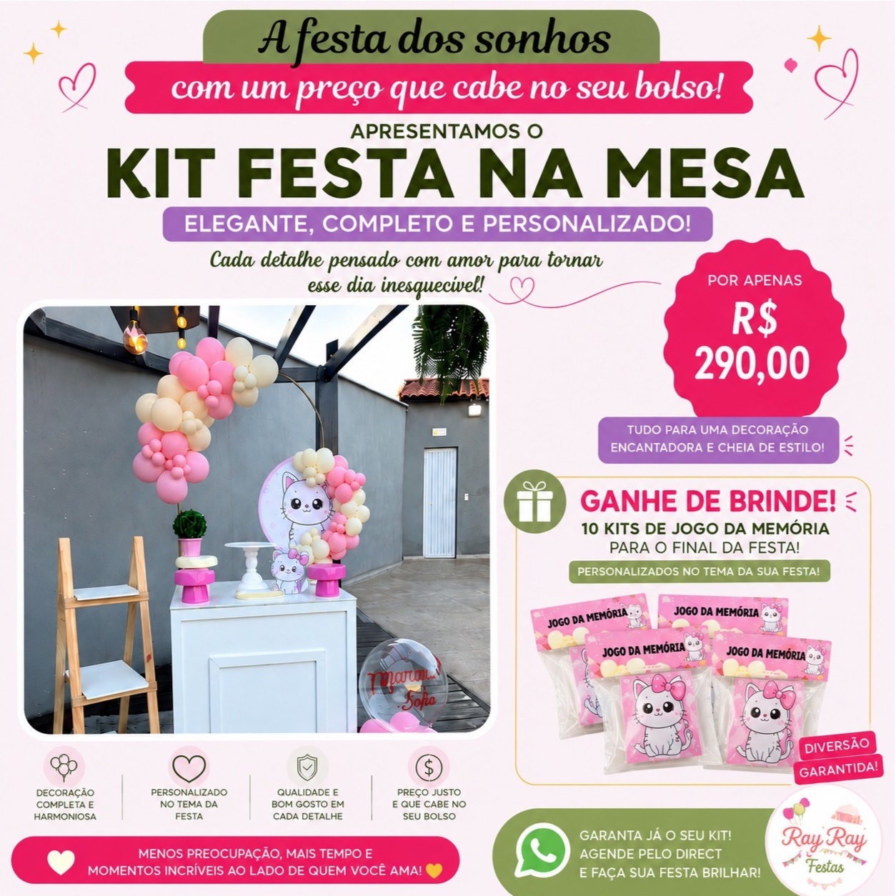Promoção - Ray Ray Festas