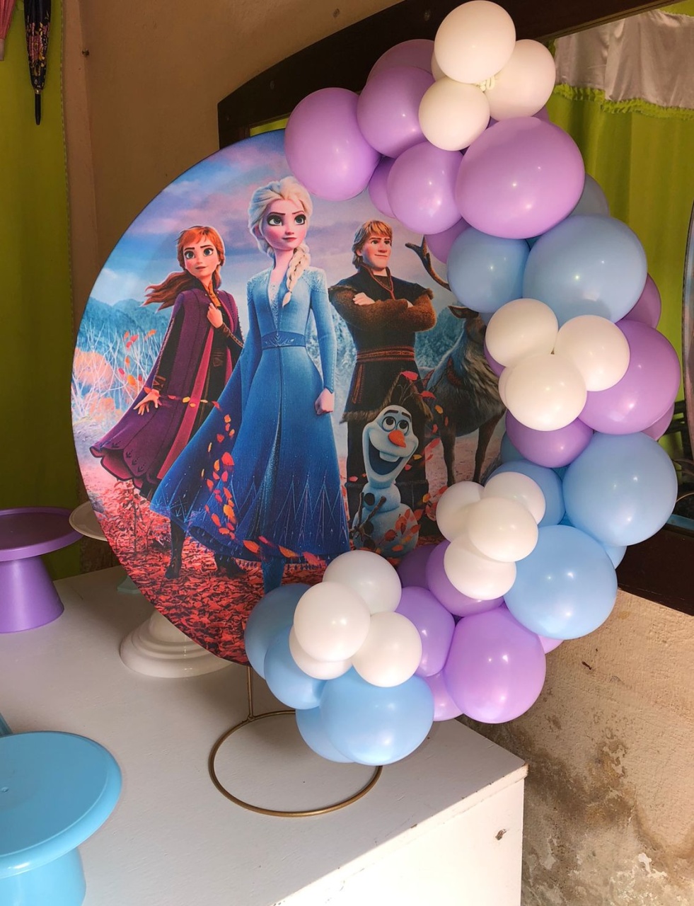 Painel Frozen 2 - Ray Ray Festas