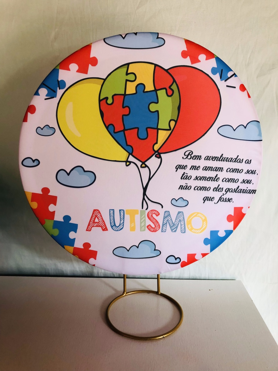 Painel Autismo - Ray Ray Festas