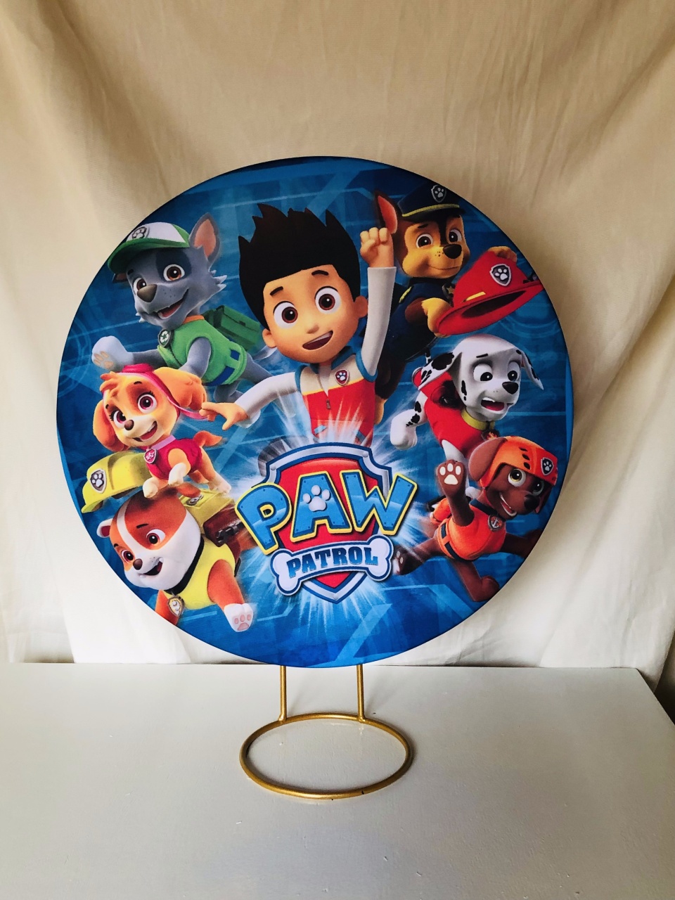 Painel Turma Patrulha Canina - Ray Ray Festas