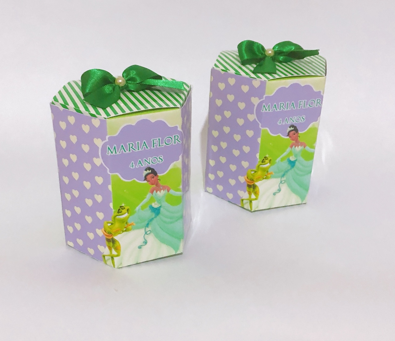 Personalizados - Caixa Sextavada - Ray Ray Festas