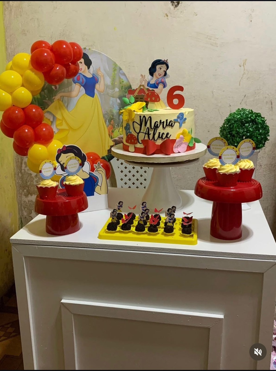 Kit Branca de Neve - Ray Ray Festas