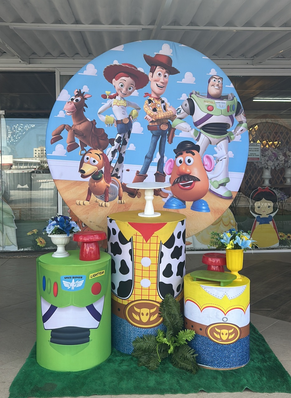 Toy Story Pegue Monte Simples. - Diana's Festas